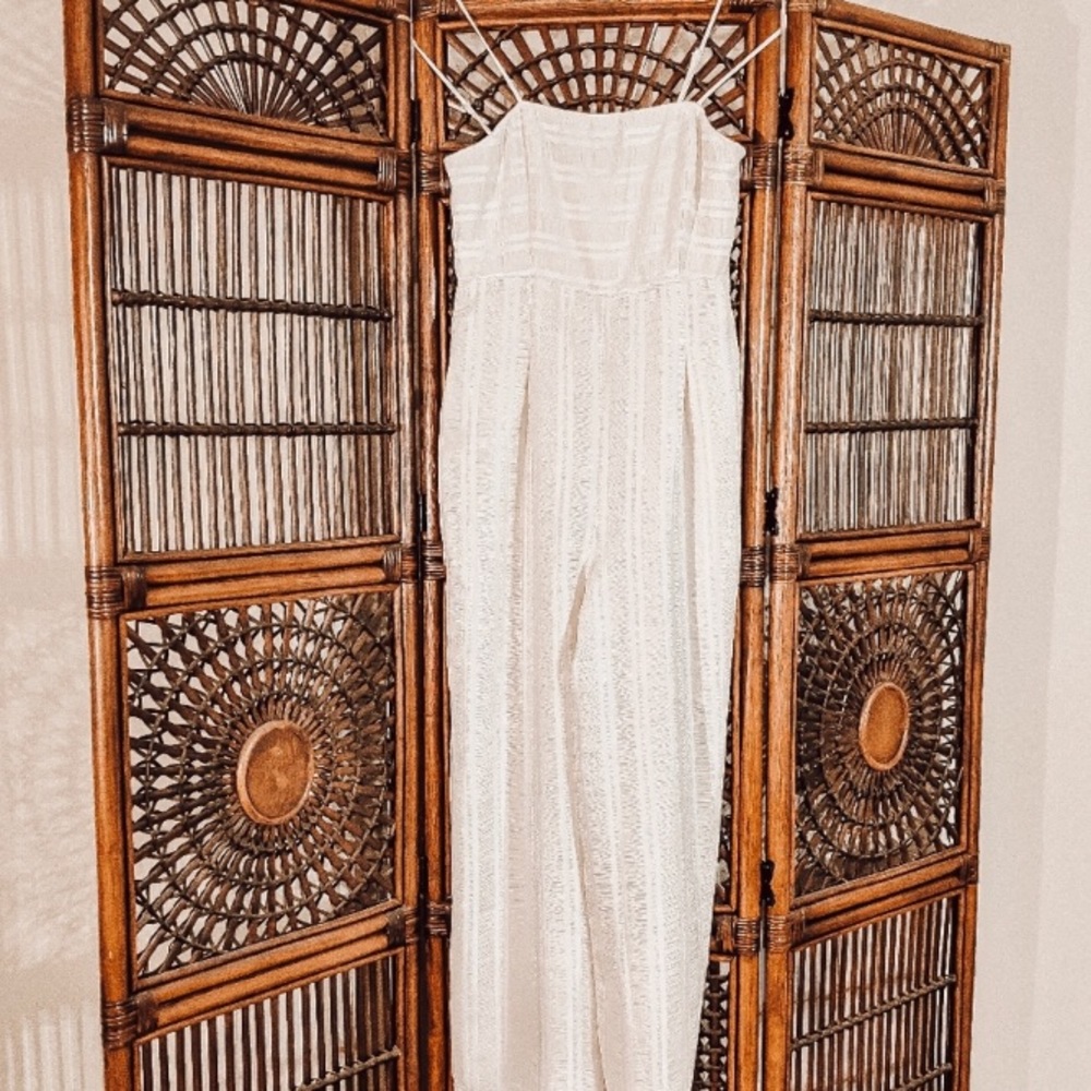 Endless Rose White Jumpsuit